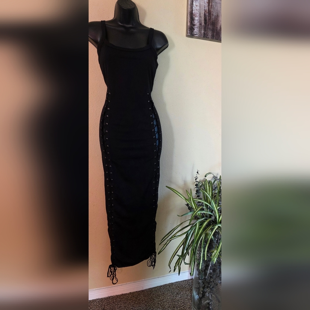 🖤Lace me up  Dress-